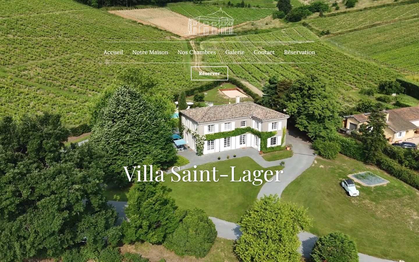 Aperçu desktop de Villa Saint-Lager